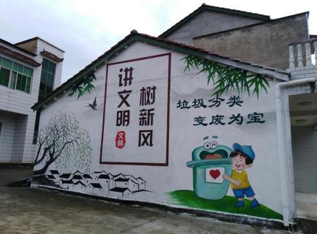 通海墙绘是现在流行的墙体广告