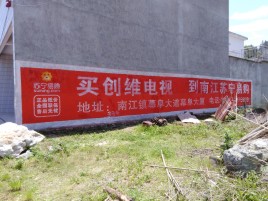 通海墙体广告公司全面解决农村墙体广告痛点
