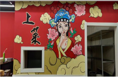 通海墙体彩绘的发展和应用