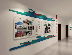 通海企业文化墙用什么材料好？